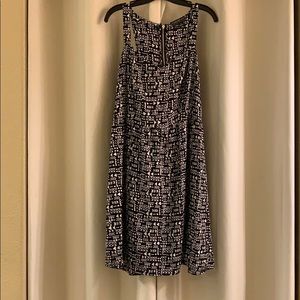 FOREVER 21 PLUS- Skater Dress with Tribal Print